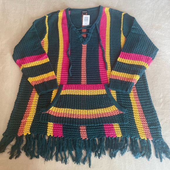 Torrid Pullover Striped V-Neck Sweater - Sizes 1X, 2X, 3X - Picture 7 of 13